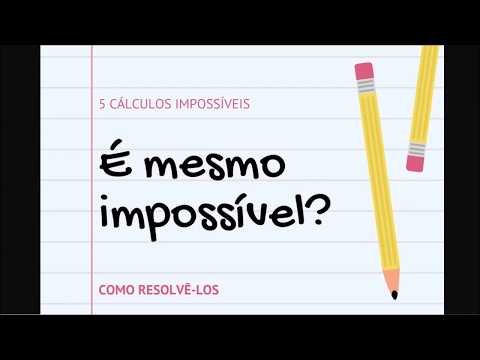 5 CÁLCULOS (IM)POSSÍVEIS