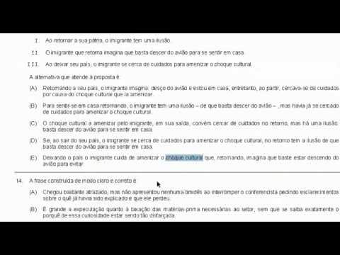 Resolução de Exercícios de Português – Sabesp 2018