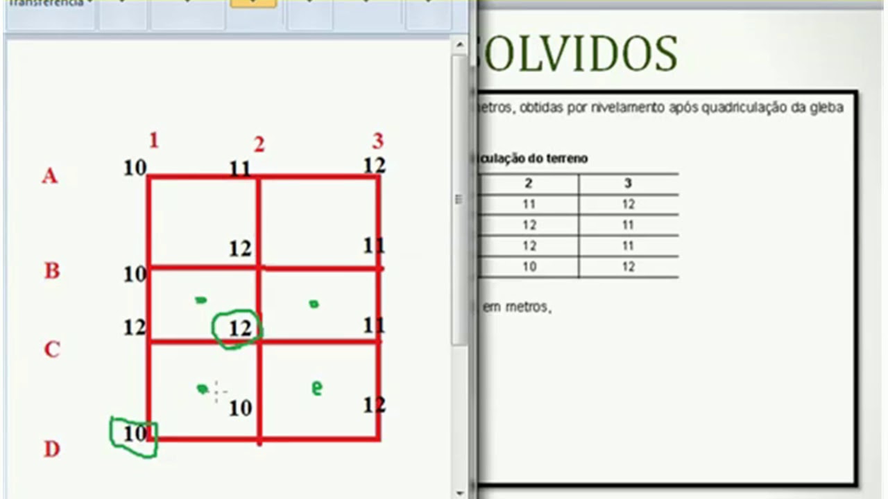 Exercício de Terraplenagem – Engenharia