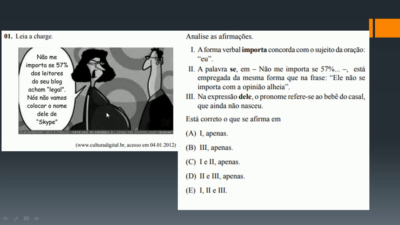 Português – Resolução de Exercícios – Concurso Vunesp