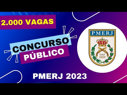 CONCURSO PMERJ 2023 | Edital e Material de Estudo | Concurso Público PM – RJ