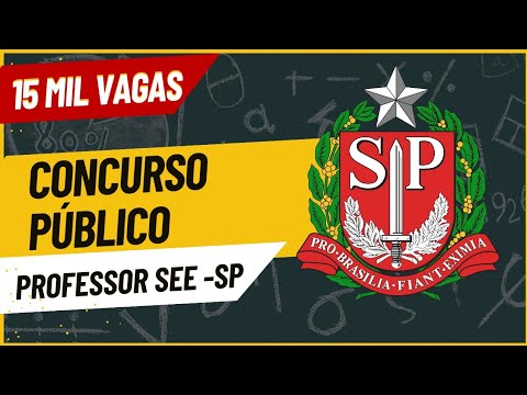 CONCURSO PARA PROFESSOR DO ESTADO DE SÃO PAULO 2023 – Apostilas e Edital | Concurso Público