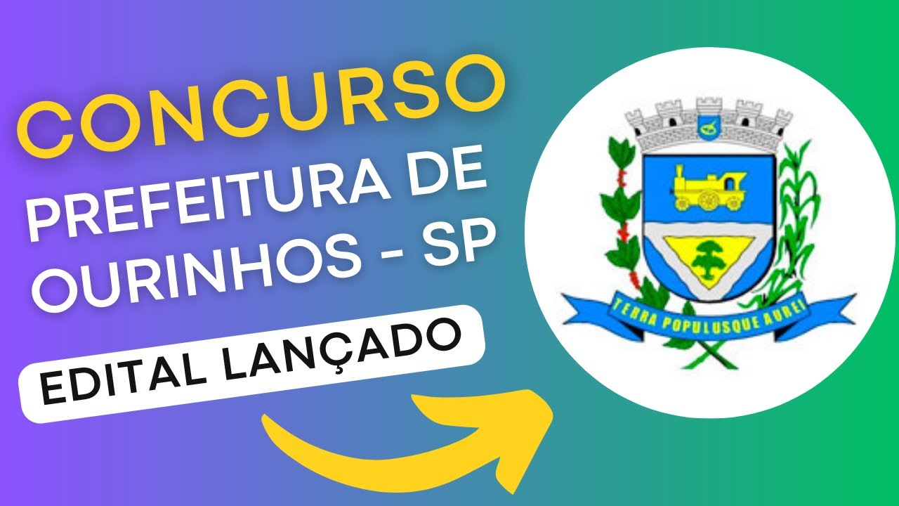 PREFEITURA DE OURINHOS SP 2024 | Edital e Material de Estudos | Concurso Público