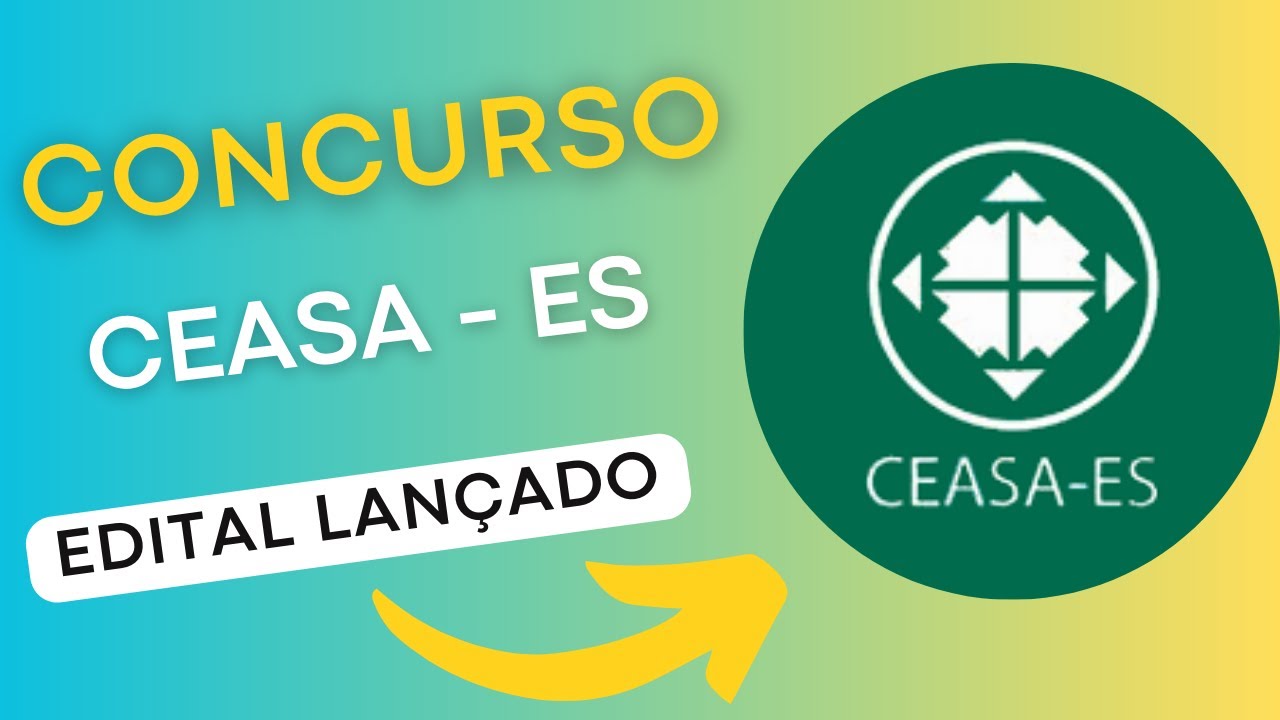 CONCURSO CEASA ES | Edital e Material de Estudos | Concurso Público