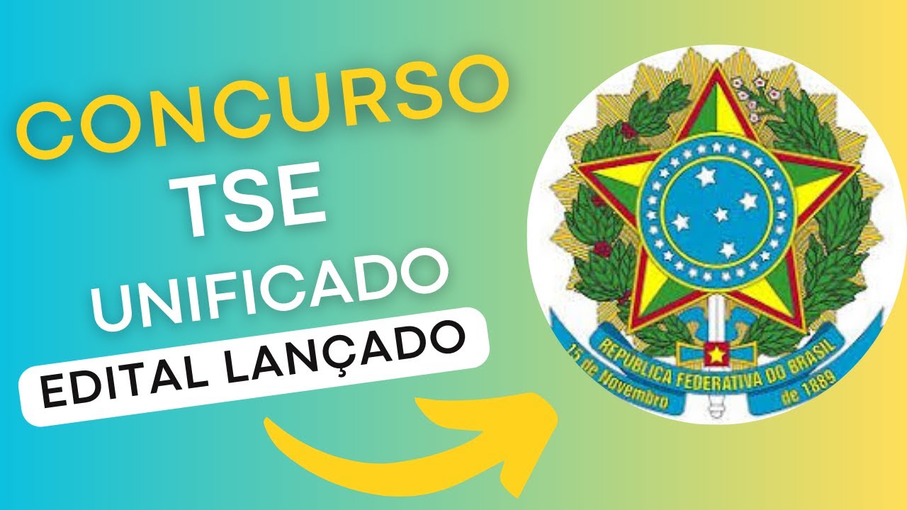 CONCURSO TSE UNIFICADO | Tribunal Superior Eleitoral | Edital e Material de Estudos