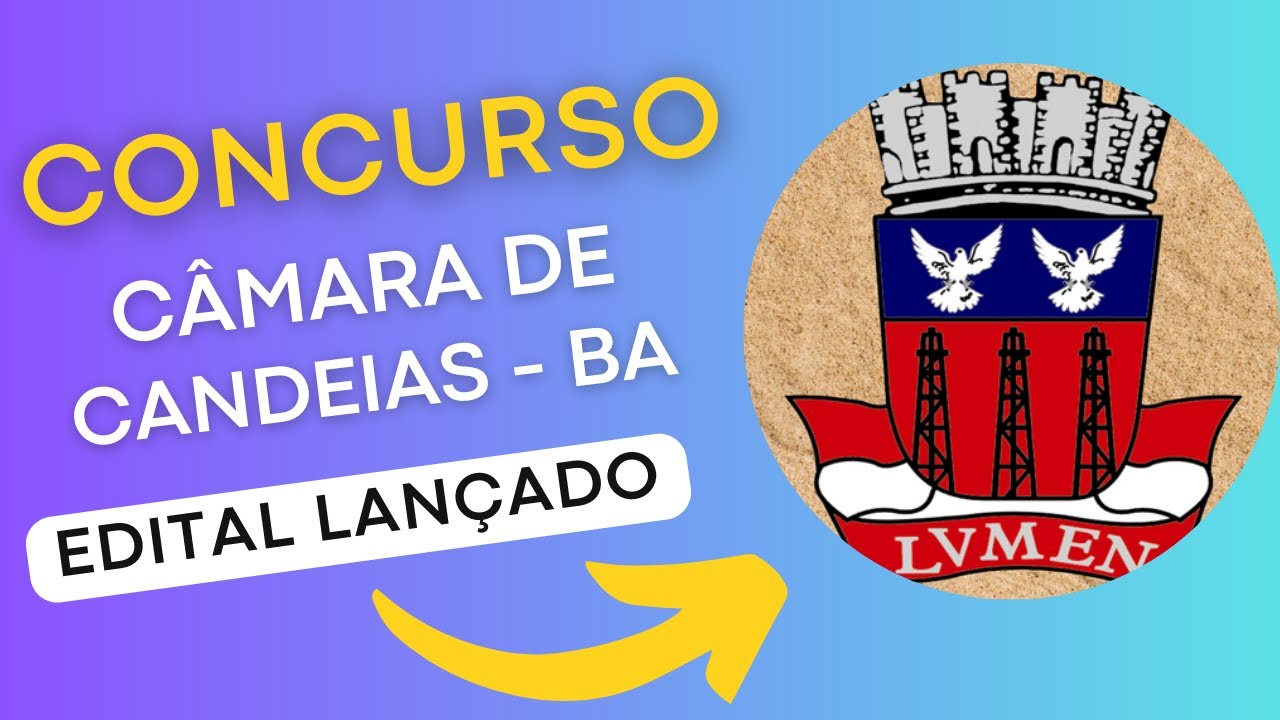 CONCURSO CANDEIAS BA | Edital e Material de Estudos