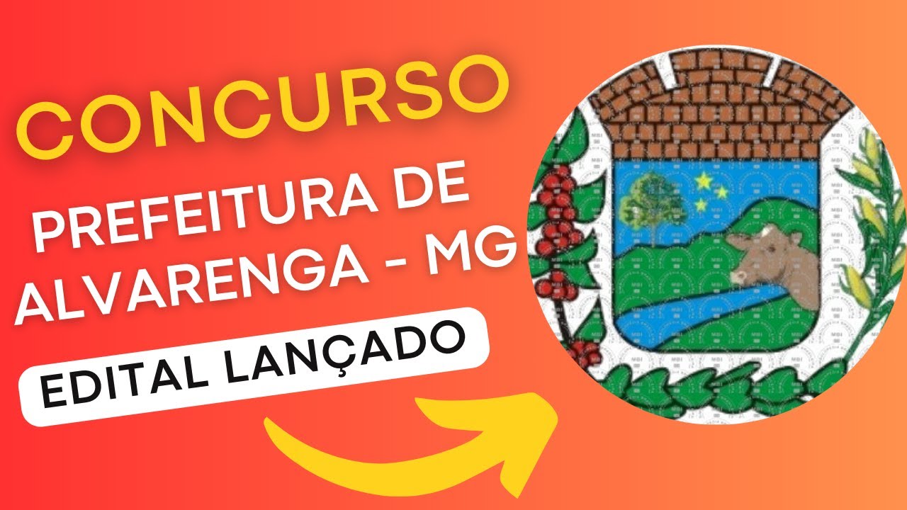 CONCURSO ALVARENGA MG | Edital e Material de Estudos | Concurso Público