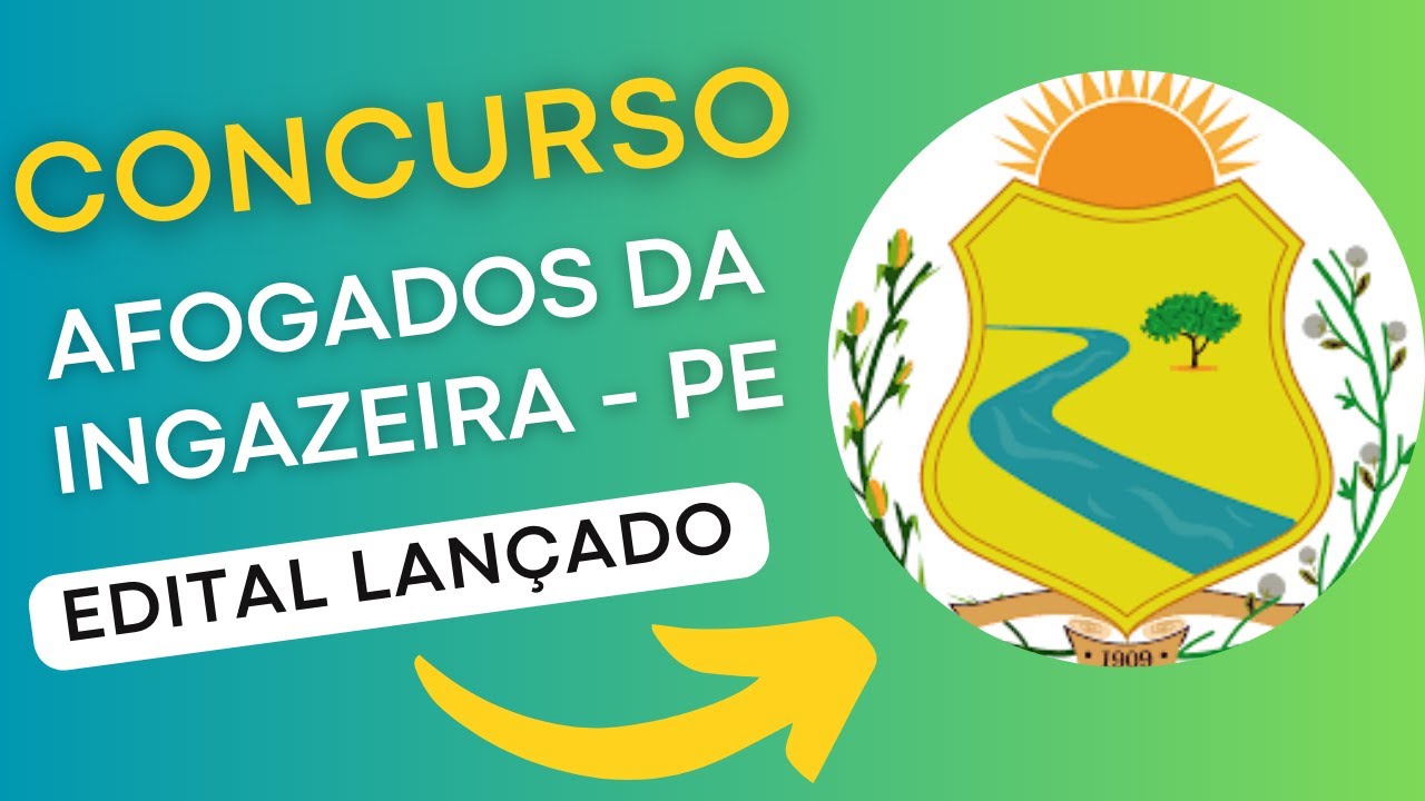 CONCURSO PREFEITURA DE AFOGADOS DA INGAZEIRA PE | Edital e Material de Estudos | Concurso Público