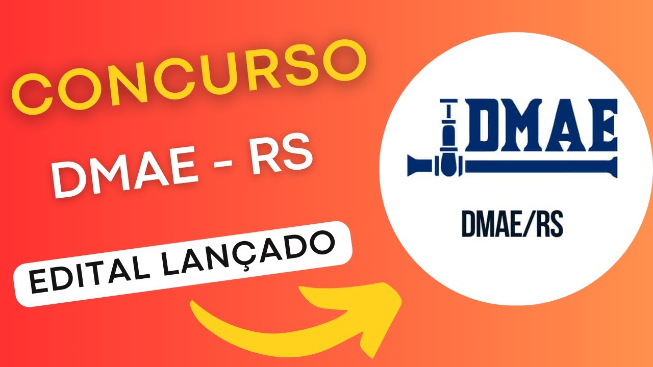 CONCURSO DMAE RS | Edital e Material de Estudos | Concurso Público