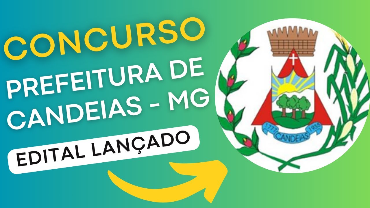 CONCURSO CANDEIAS MG | Edital e Material de Estudos | Concurso Público