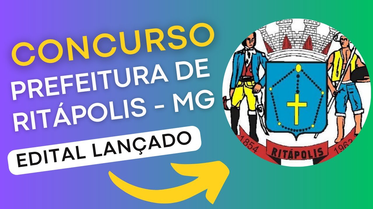 CONCURSO RITÁPOLIS MG | Edital e Material de Estudos | Concurso Público